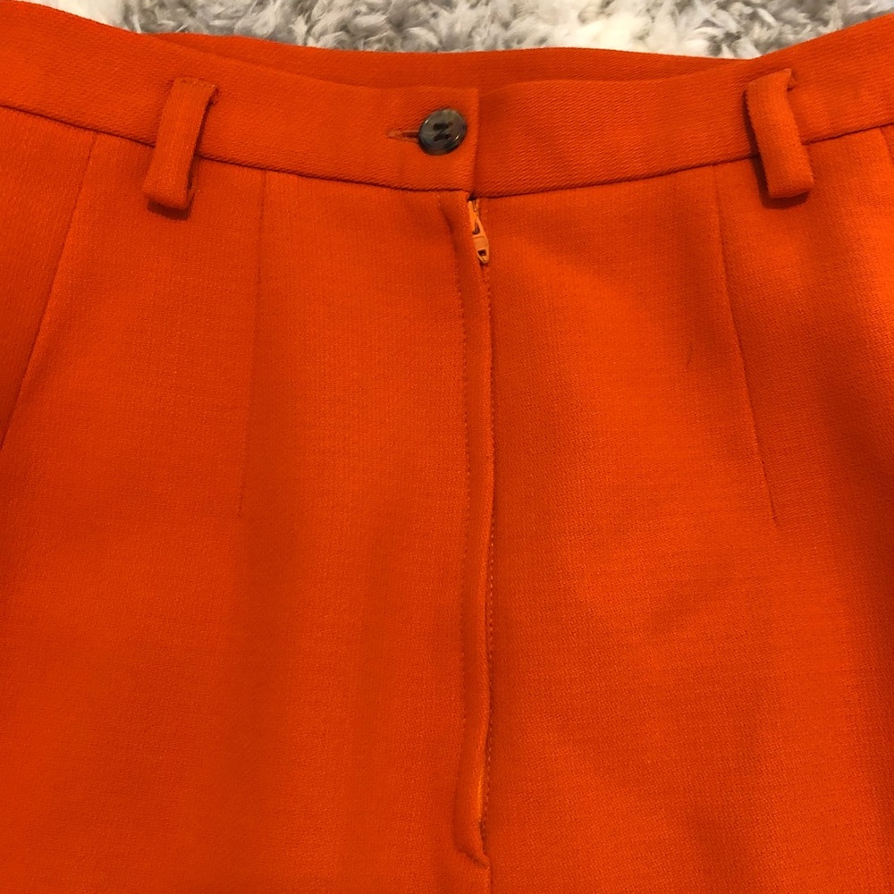 Alberto Biani Orange Women’s Skirt Size 42/8 - Picture 5 of 8